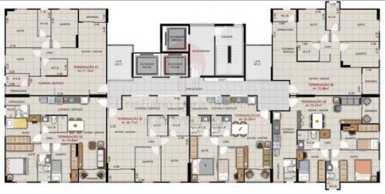 Apartamento para venda em maceió, barro duro, 3 dormitórios, 2 suítes, 1 banheiro, 2 vagas - Foto 15