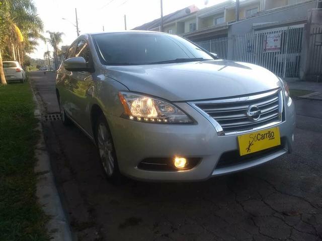 Sentra 2014 sl / teto solar /gnv