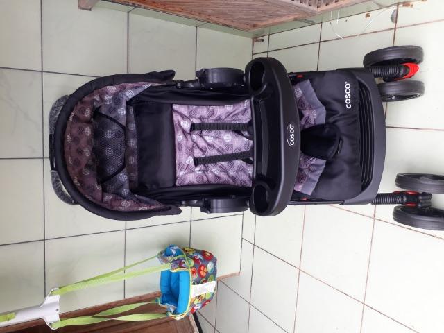 Carrinho de bebê Cosco com Bebê conforto - Foto 5