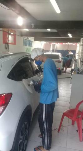 Limpeza estética e acabamentos /veícula