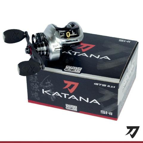 Carretilha Marine Sports Katana Gts 11 Rolamentos Dir/Esq Nova na Caixa - Foto 2