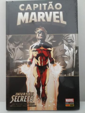 Capitão Marvel - Invasão Secreta. NOVO LACRADO