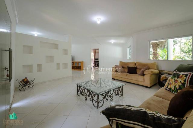 Casa com 5 suítes em condomínio. aceita permuta por apartamento. linda vista para um vale - Foto 9