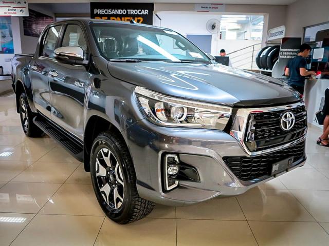 TOYOTA HILUX CD DSL 4X4 SRX AT 19/20 - Foto 3