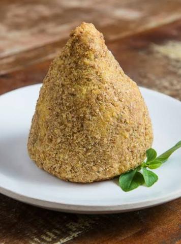 Coxinha vegana padaria e confeitaria