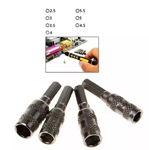 (NOVO) Kit Jogo De Chaves 38 In 1 Ferramentas Celular Tools - Foto 6
