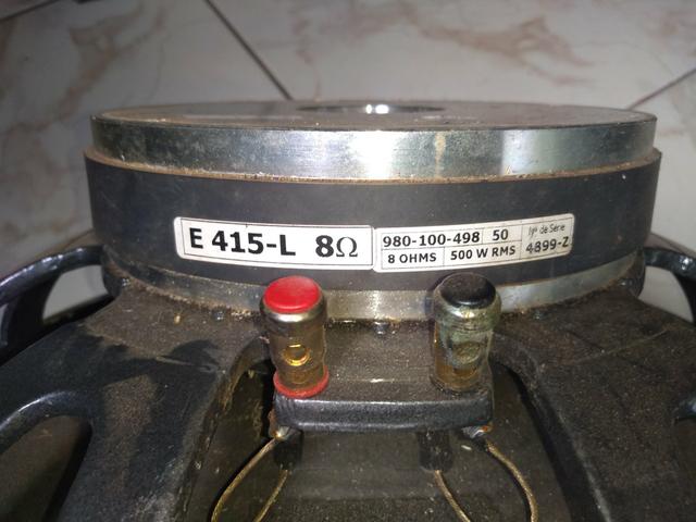 Alto falante Eros 15 polegadas - Foto 2