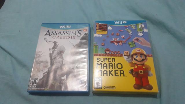 Super Mario Maker + Assasin's Creed 3 Zerado