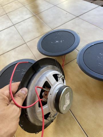 Caixas de som para teto - Foto 5