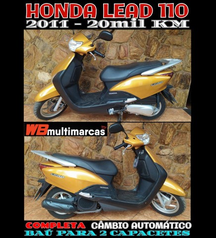 LINDA HONDA LEAD 110 AUTOMÁTICA, COMPLETA E ECONÔMICA