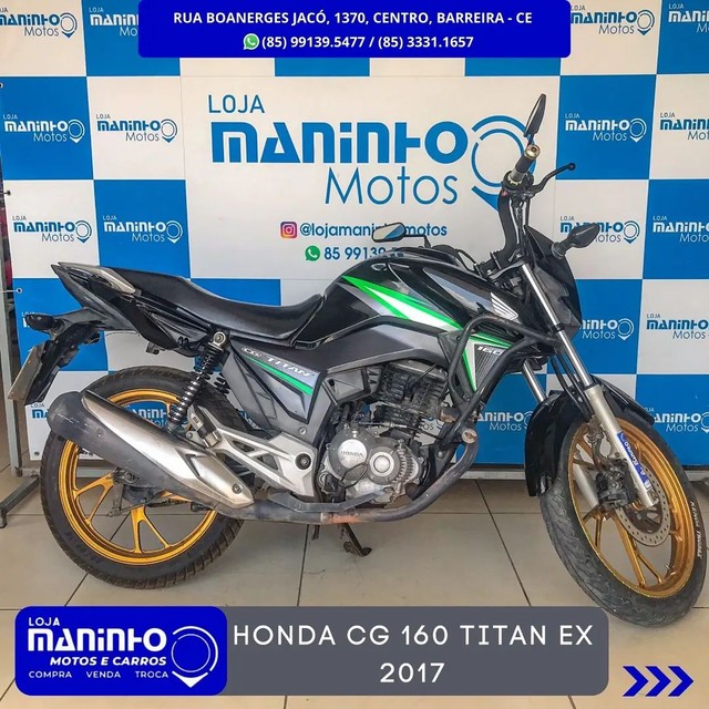 HONDA CG 160 TITAN EX 2017