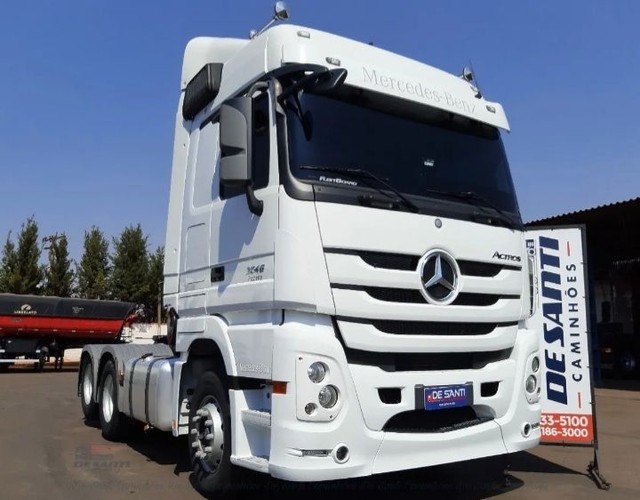 MERCEDES BENZ ACTROS 2546 ANO 2019/19 6X2 AUTOMÁTICO³