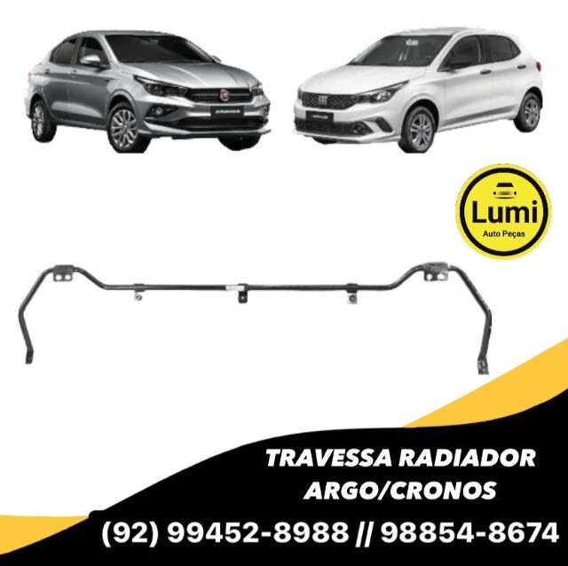 Travessa Radiador Argo Cronos 2017 a 2022 - NOVO!!