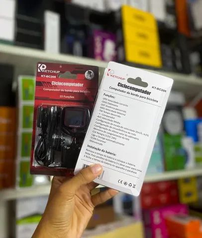 Velocímetro Digital Computador de Bordo Para Bicicleta - Foto 3