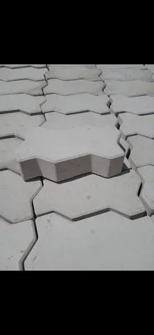 Bloquetes 16 faces 06x10x20 concreto usinado