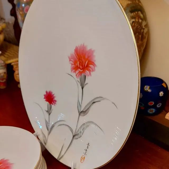 Conjunto de sobremesas em porcelana japonesa  - Foto 5