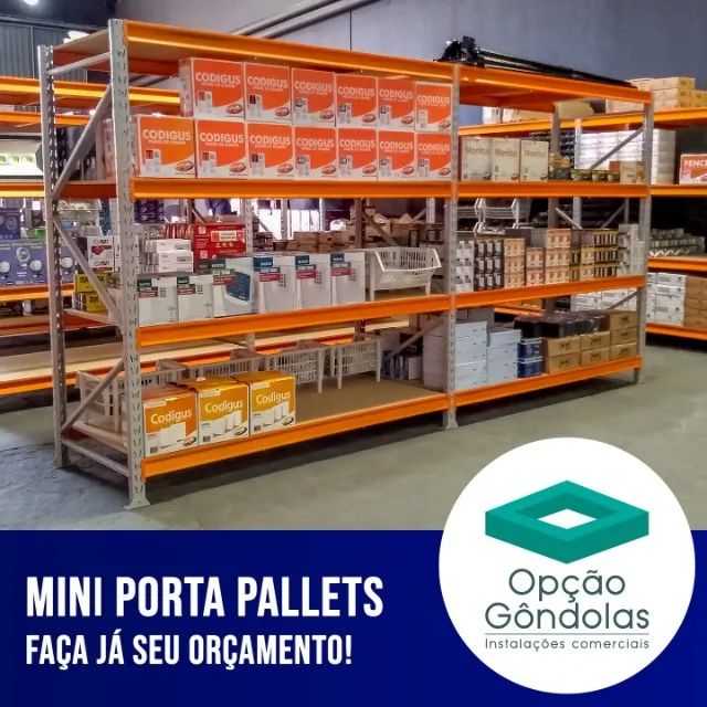 Gôndolas e Prateleiras Novas. - Foto 4