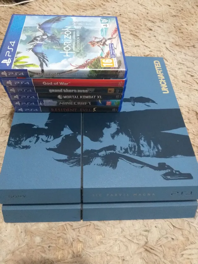 Ps4 edicao uncharted  +91 anúncios na OLX Brasil