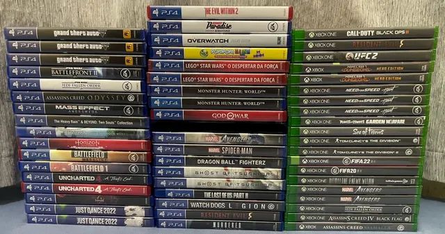 Jogos de PS4 e XBOX ONE ( LEIA A DESCRIÇÃO ) - Videogames - Cidade Jardim,  Anápolis 1253044469