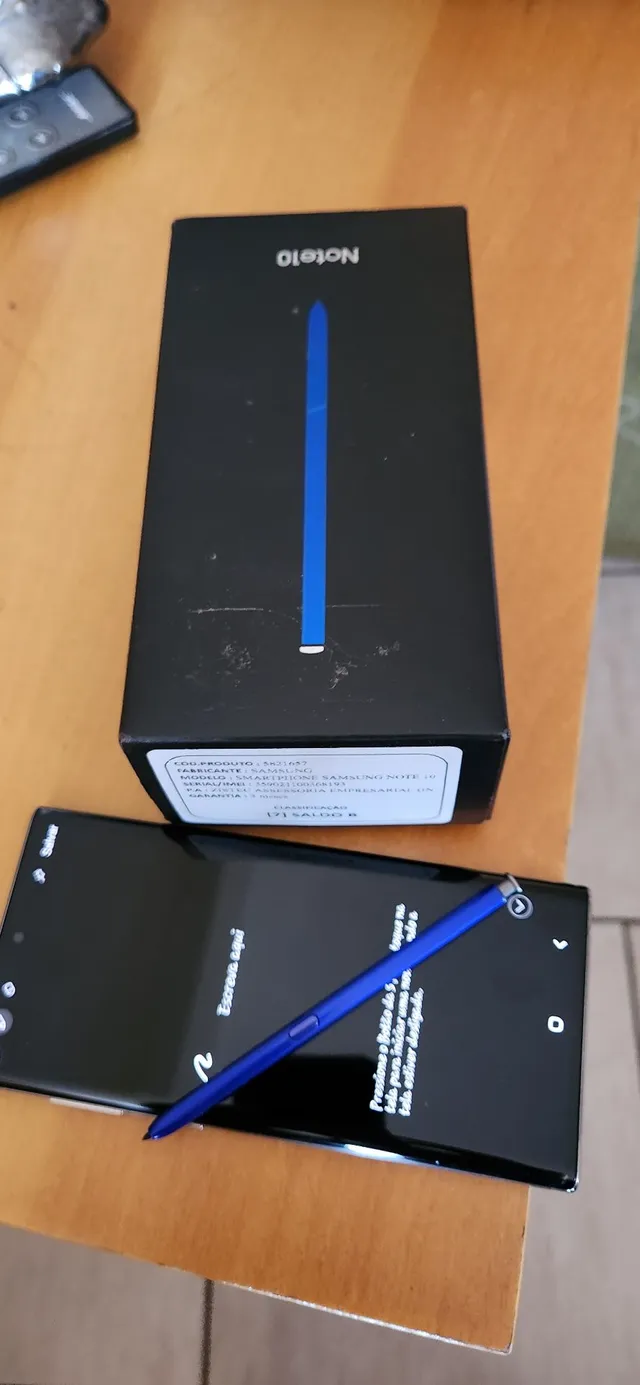 Galaxy Note 10 usado - Celulares e telefonia - Vila Urupês, Suzano  1257801601