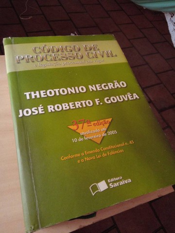 Livro Código De Processo Civil 