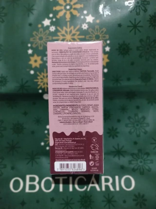 Perfume Boticário Lacrado Egeo Choc - Foto 2