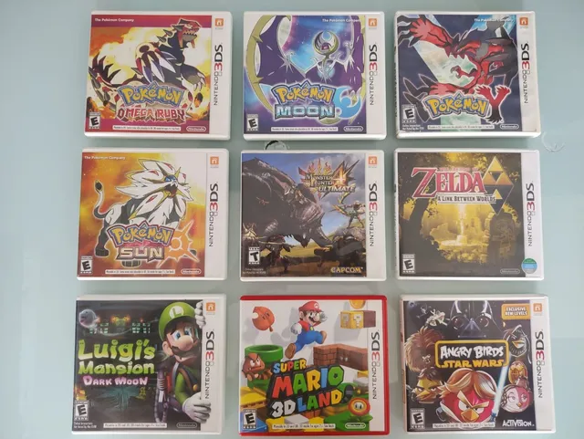 Jogo pokemon ultra sun  +33 anúncios na OLX Brasil