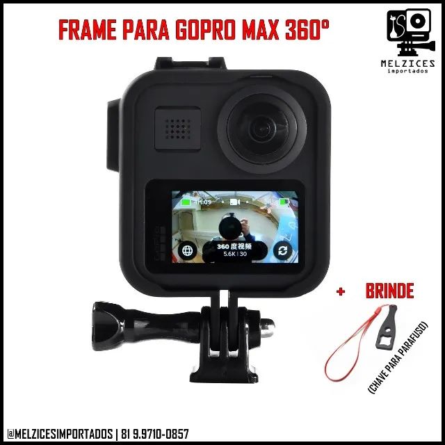 (Oferta ) Frame Para GoPro Max 360° + Brinde - Foto 2