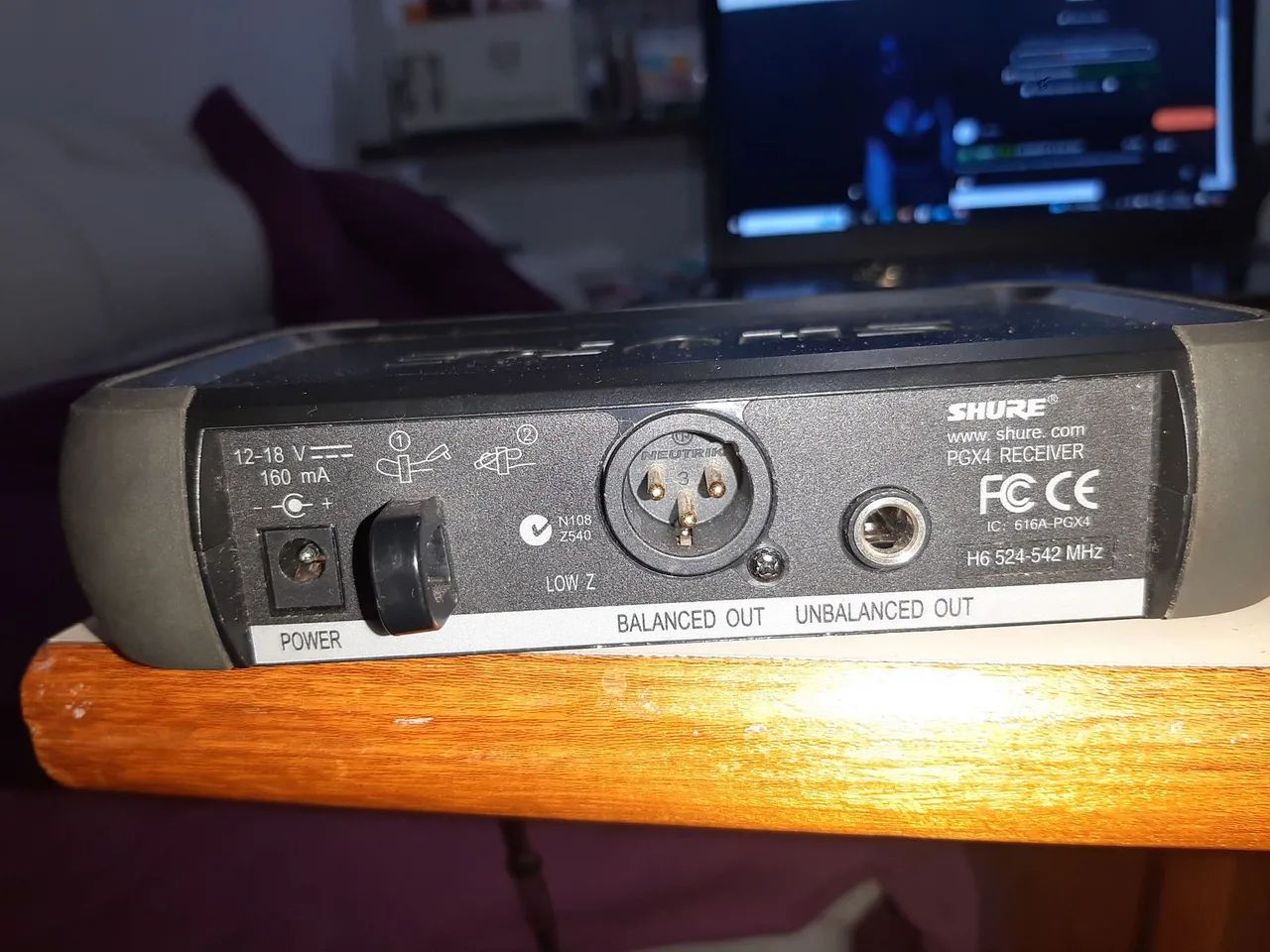 Microfone Shure SM 58 PG2X e Base PG4X - Foto 3