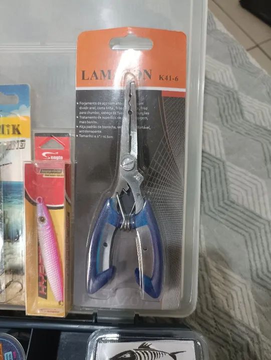 Itens de pesca novos - Foto 3