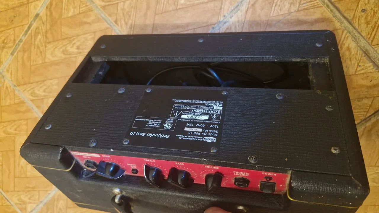Amplificador Vox vox pathfinder 10 bass - Foto 6