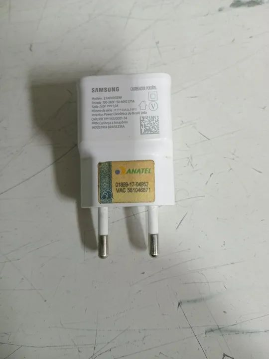 Carregador Samsung USB original ,sem o cabo.  - Foto 2