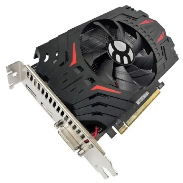 Placa De Vídeo Bluecase Rx 550, AMD Radeon 4GB, GDDR5, 128Bit, DP HDMI DVI - BP-RX550-4GD5 - Foto 2