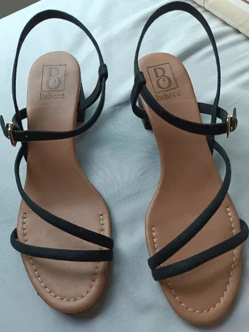 Sandália feminina Bebecê, tam. 37