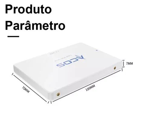 SSD ACOS 128Gb SATA III Original Para Computador, Notebook, ultrabook, ps4, Xbox one NOVO - Foto 3