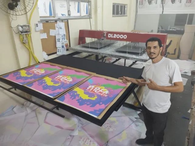 MÁQUINAS DE SUBLIMÇÃO E SERVIÇOS - Foto 3