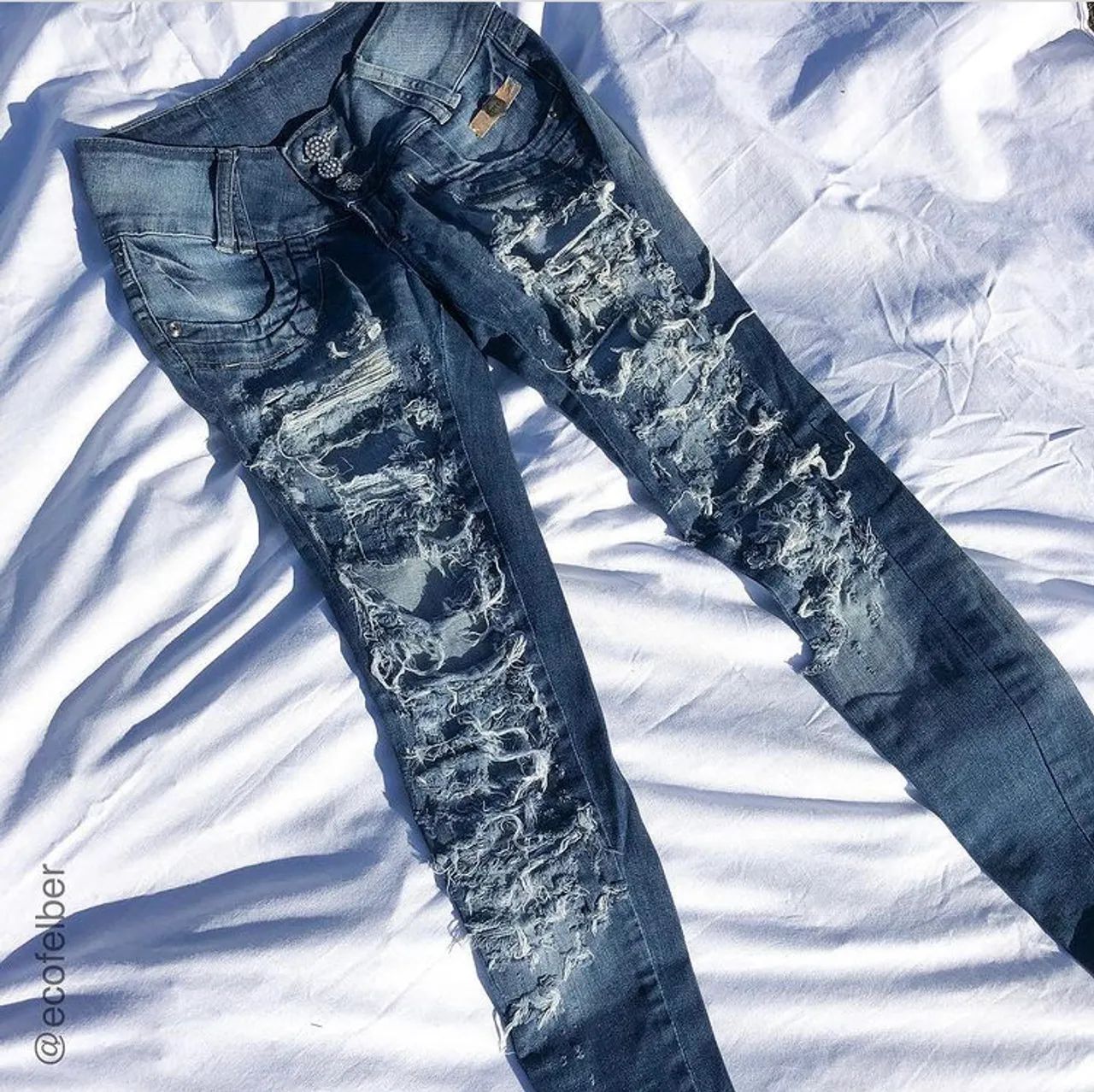 Calça jeans tamanho 40  - Foto 3