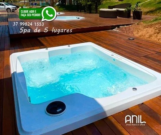 CA-SPA de Hidromassagem 5 lugares para coberturas !
