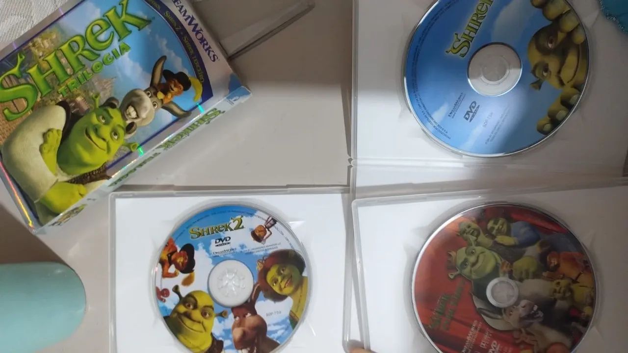 Trilogia Original Shrek Dvds - Foto 2