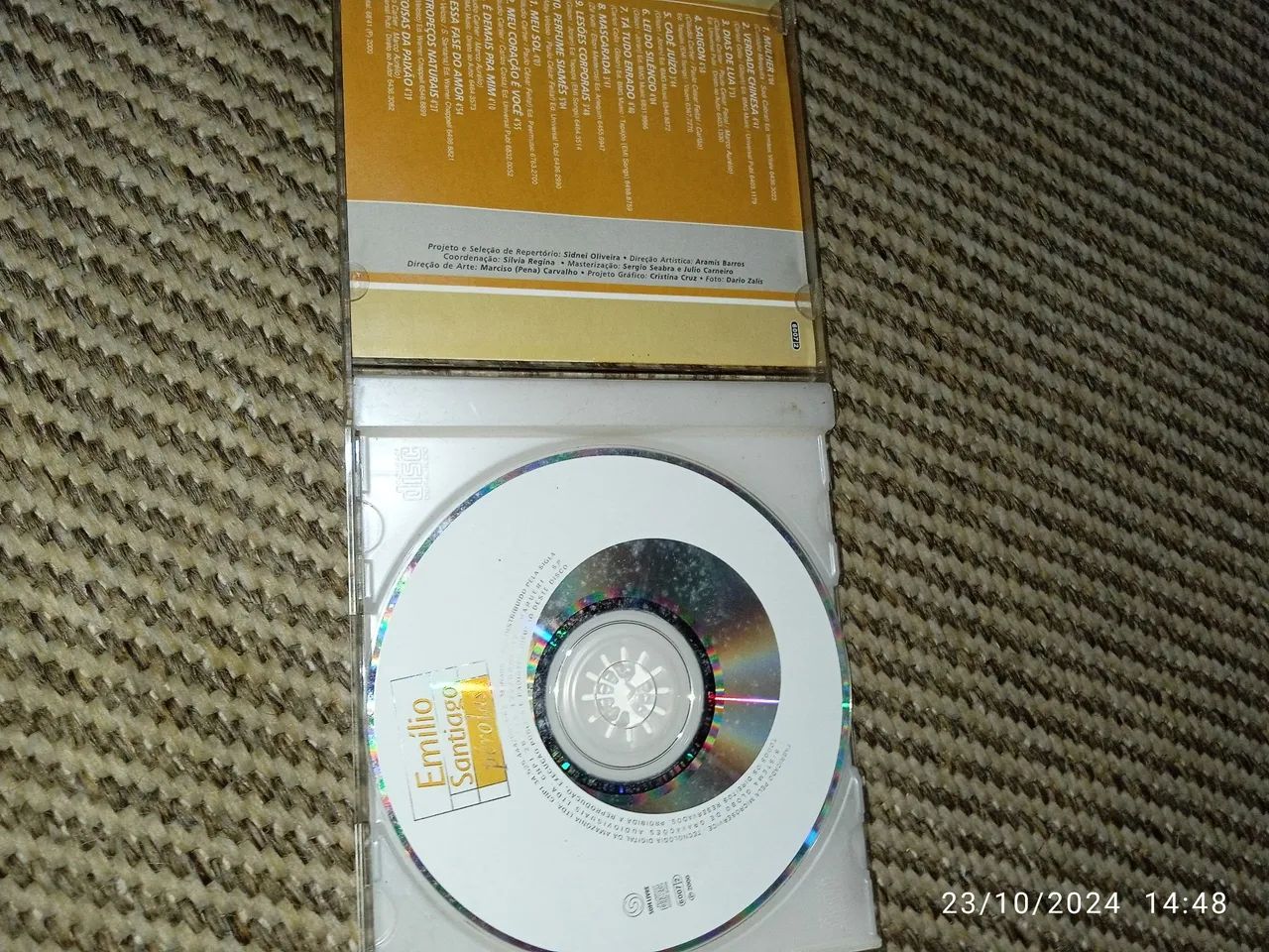 CD Emílio Santiago - Pérolas  - Foto 3
