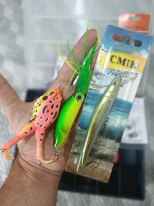 Itens de pesca novos - Foto 2