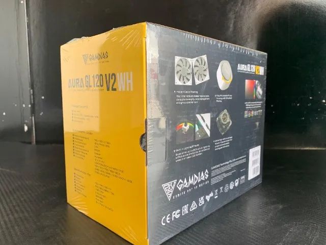 Water Cooler Gamdias Aura GL 120 V2 ARGB Branco - Para Intel/AMD - Foto 2