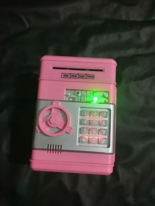 Cofre digital botas e moedas com sons música e senha  - Foto 4