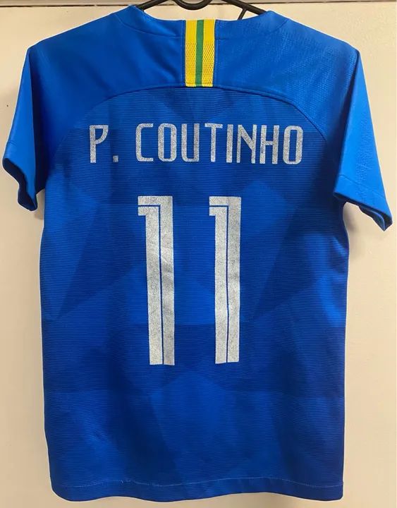 Camisa do Brasil infantil original com short  - Foto 2