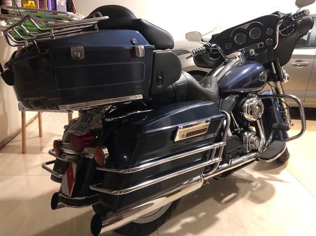 Raríssima HD azul pearl 2008 ultra Glide  - Foto 6