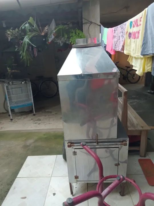 Carinho de churrasco ótimo estado * - Foto 2