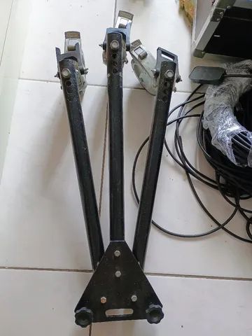 Dolly tripé para Gruas ou câmeras 150kg profissional  - Foto 4