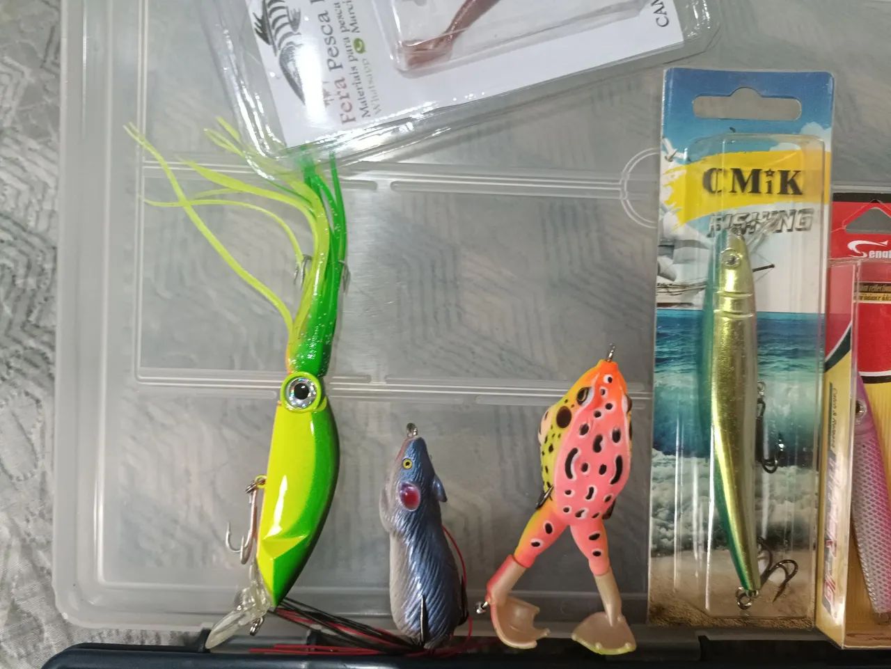 Itens de pesca novos - Foto 5