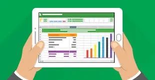 Criação de planilhas, gráficos e dashboards