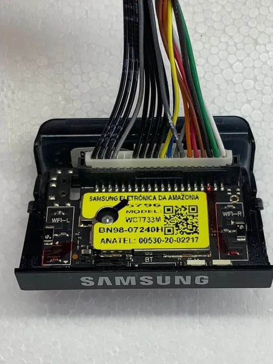 Botão Power e Sensor De TV Samsung UN50TU8000 Modelo WCT733M